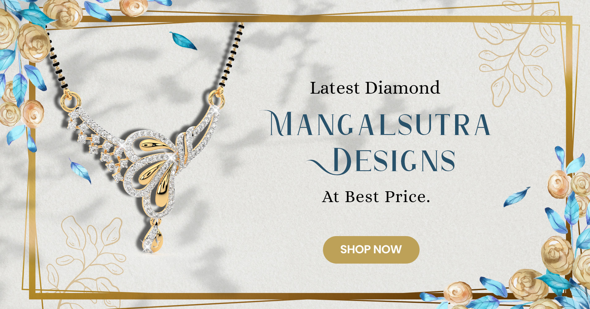 Latest Diamond Mangalsutra Designs At Best Price